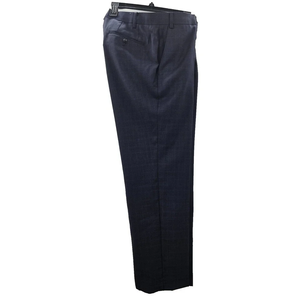 Michael Kors Suit 48R 40X30 Blue Wool Blend Two Button Corpcore Professional
